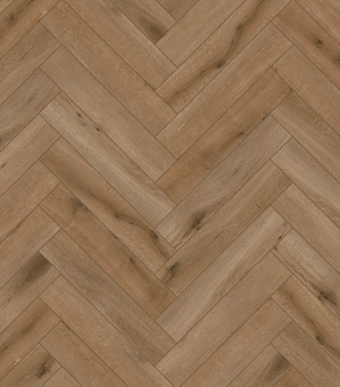 Callisto Visgraat Rigid Click Natural Oak Dark 5200 PVC vloer